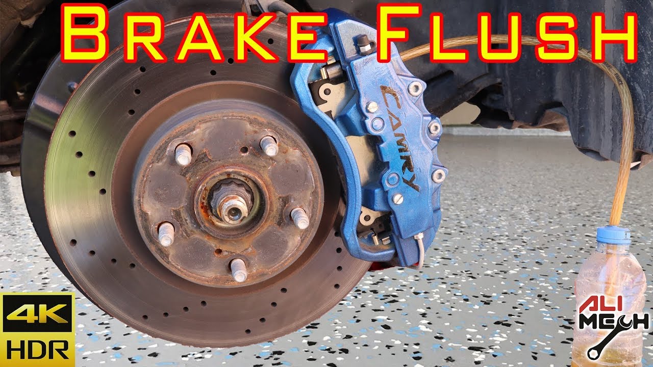 How to TEST and FLUSH brake fluid on TOYOTA Camry 2015-2017 / ALIMECH