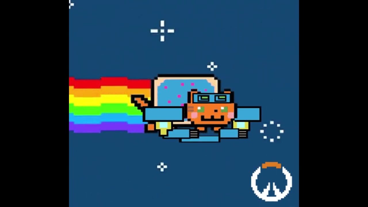 Jetpack Nyan Cat! Overwatch