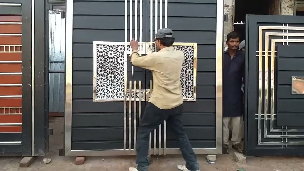 gate design/ایک آور گیٹ بنایا گجرانوالہ کے لیے دیکھیں