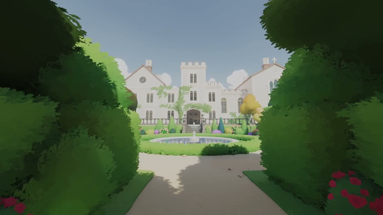 Botany Manor Entrance - Spring & Summer ambience - Nature sounds - Ambience for working & studying