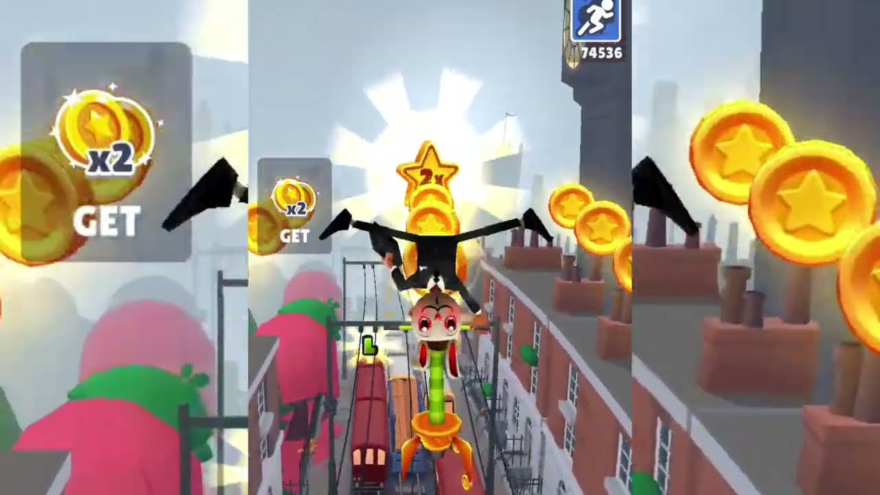 Professional runner in Subway surfers|2k60FPS