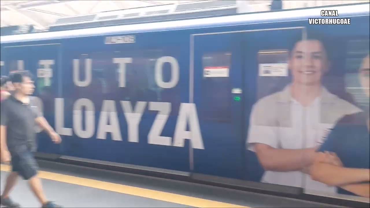 Trenes Publicitarios de la LINEA 1 DEL METRO DE LIMA -,Mes de marzo 2026.