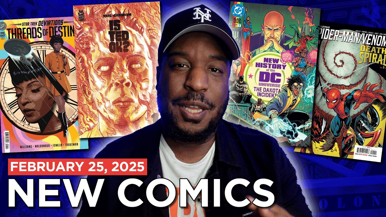 NEW COMIC BOOK DAY 2/25/26 | THE DAKOTA INCIDENT #1, PUNISHER #1, IS TED OK?