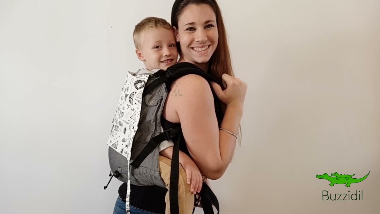 Mochila ergonómica buzzidil preschooler