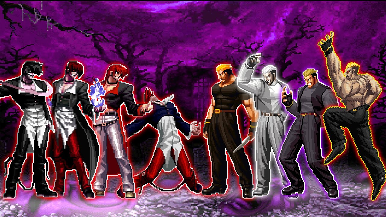 Orochi Iori Team VS Yamazaki Team | .M.U.G.E.N.
