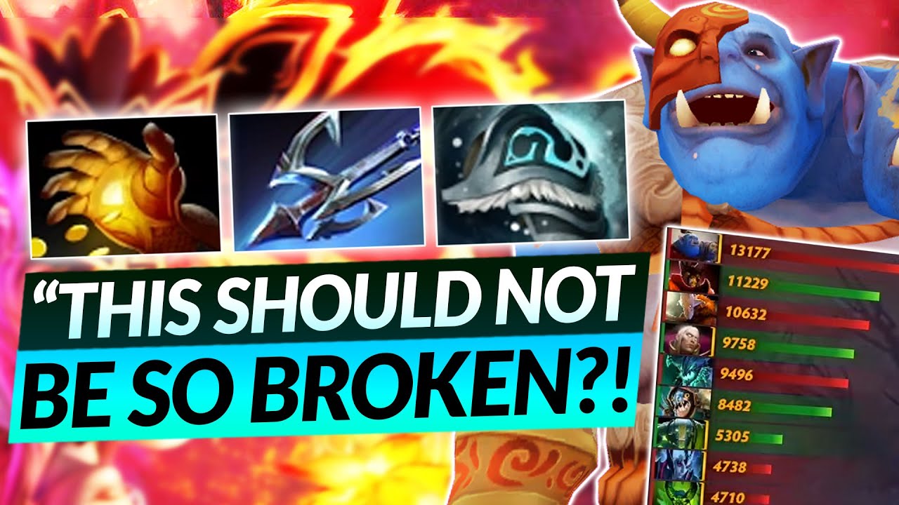 #1 NETWORTH CARRY OGRE MAGI BUILD! Broken in 7.35b? - Dota 2 Offlane Guide
