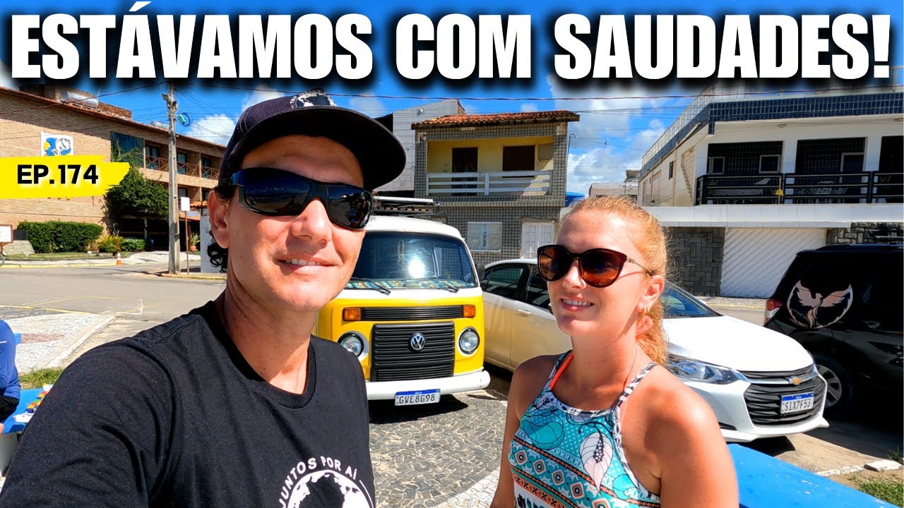 Pegamos a KOMBI e já caímos na estrada rumo às PRAIAS DO CEARÁ |  Ep174