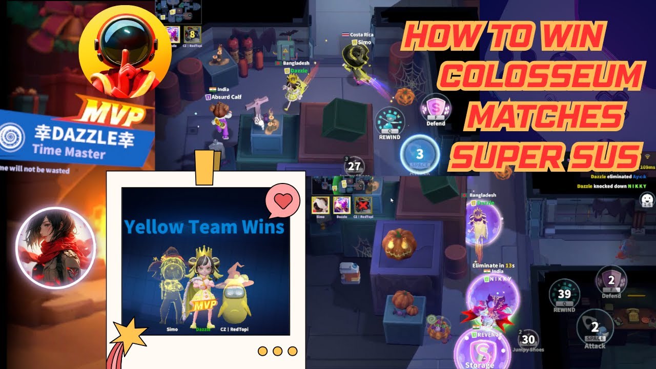 Dazzle's COLOSSEUM Domination Secrets Revealed! #supersus #gaming #trending