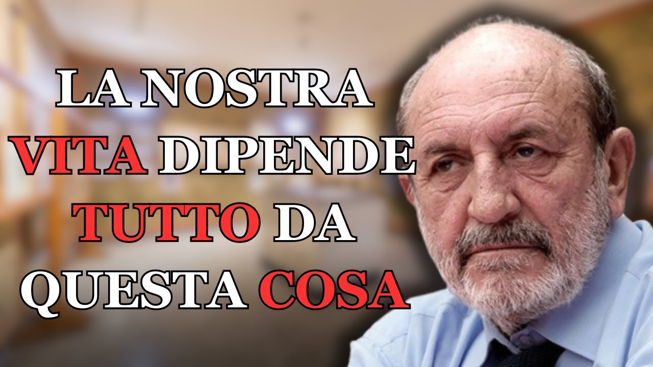 La qualit&agrave; della tua VITA dipende da questo discorso di Umberto Galimberti