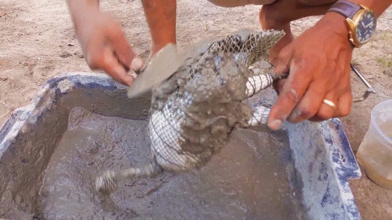 como colocar a primeira camada de massa .escultura ficar resistênte