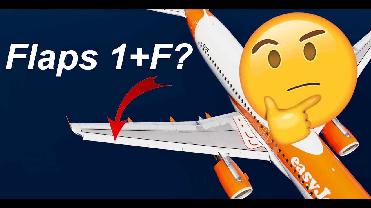 Да, Airbus может самостоятельно управлять закрылками! Объяснение закрылков и предкрылков A320.