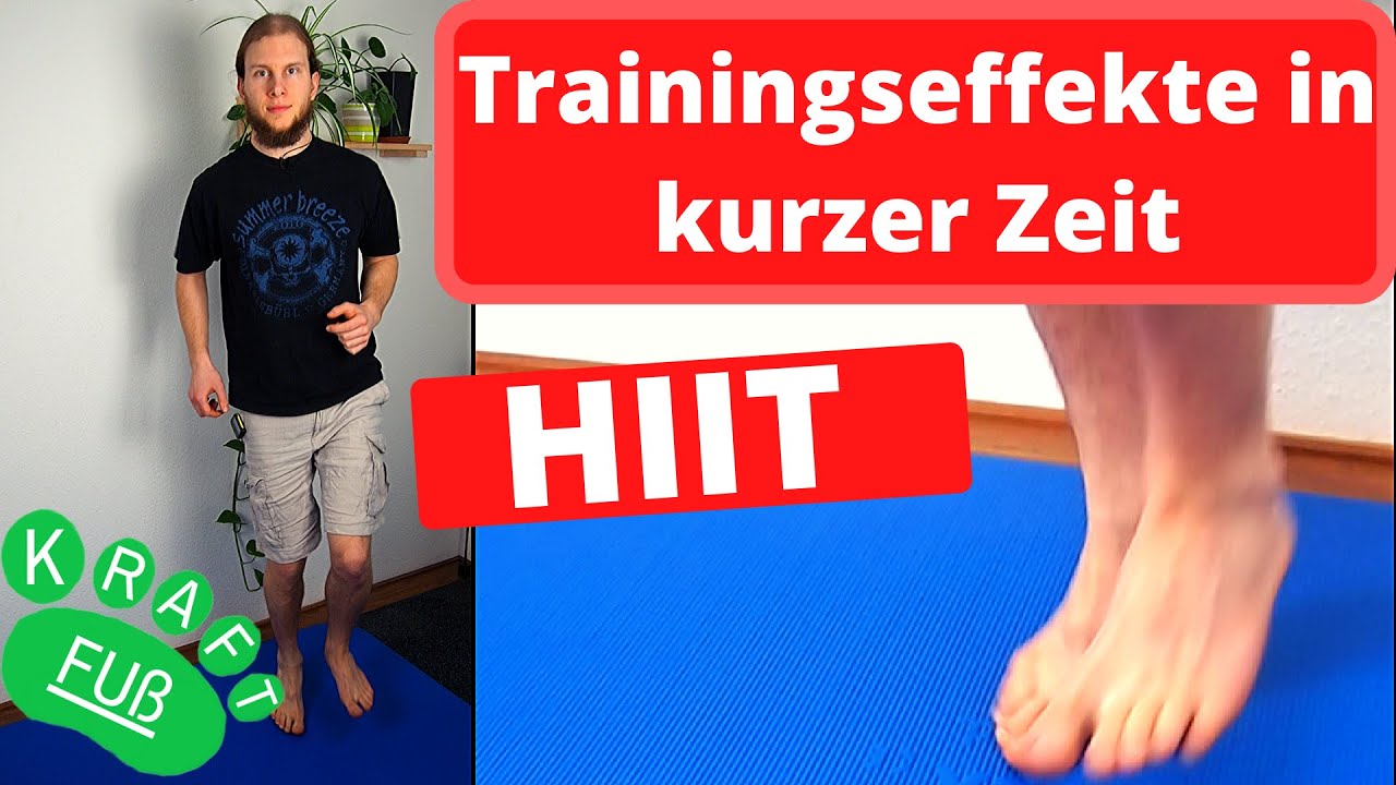 Tabata - Hier werden die Füße warm! So trainiere ich meine Füße für's Laufen.