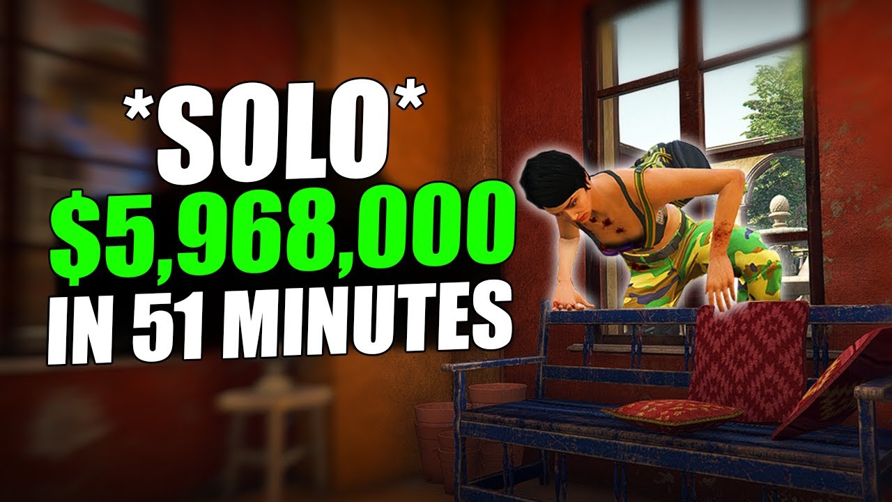 $5,968,000 In 51 Minutes With Cayo Perico Gl1tch! Solo, Elite Challenges