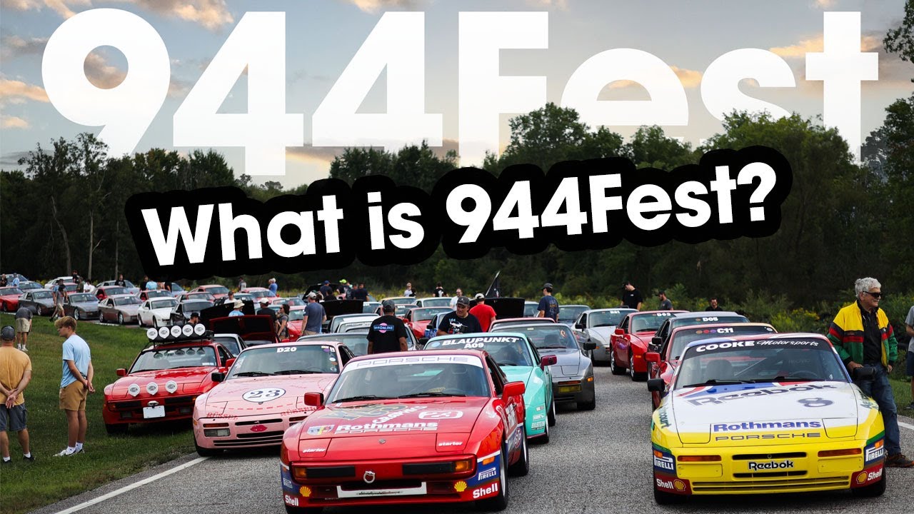 What is 944Fest and Why are there so many Porsche 944s there?