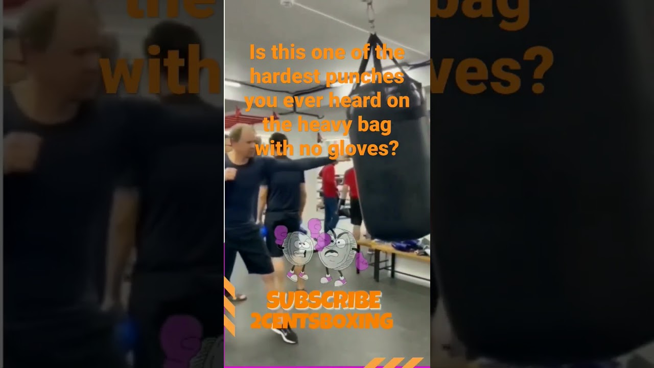 Unleashing Fury: Watch Skinny Guy Brutally Take on Heavy Bag with Bare Fists!🥊🤯