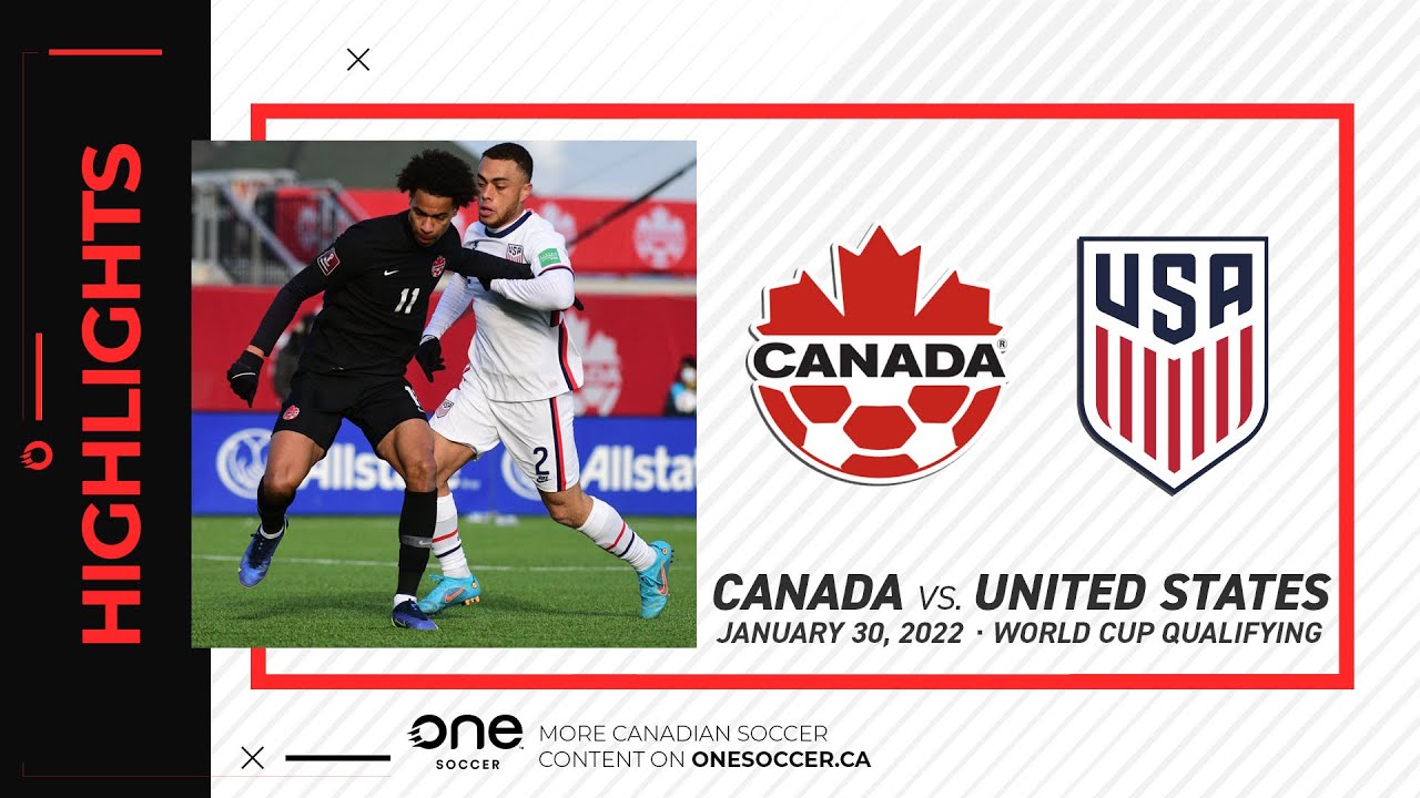 HIGHLIGHTS: Canada vs. United States (World Cup Qualifying, Jan. 27, 2022)