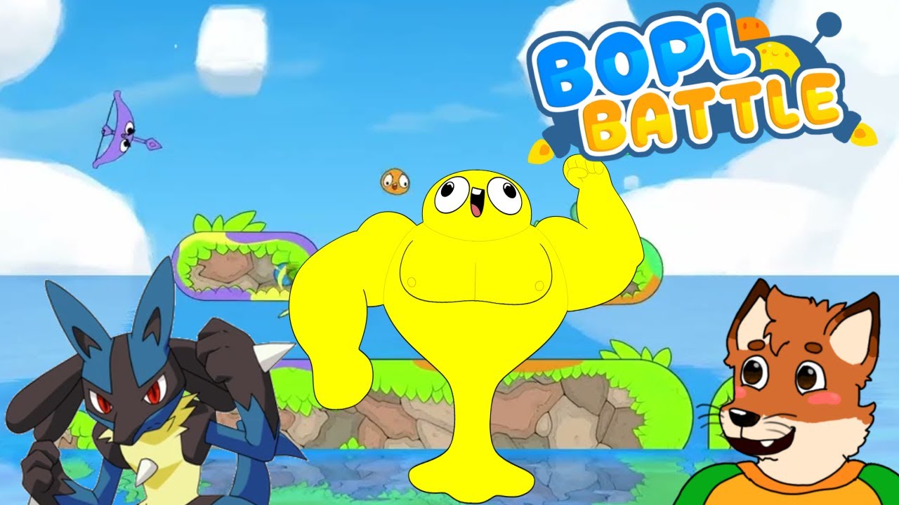 Slimes irmãos lutando | BoplBattle #1