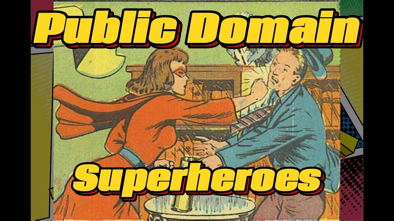 public domain superheroes