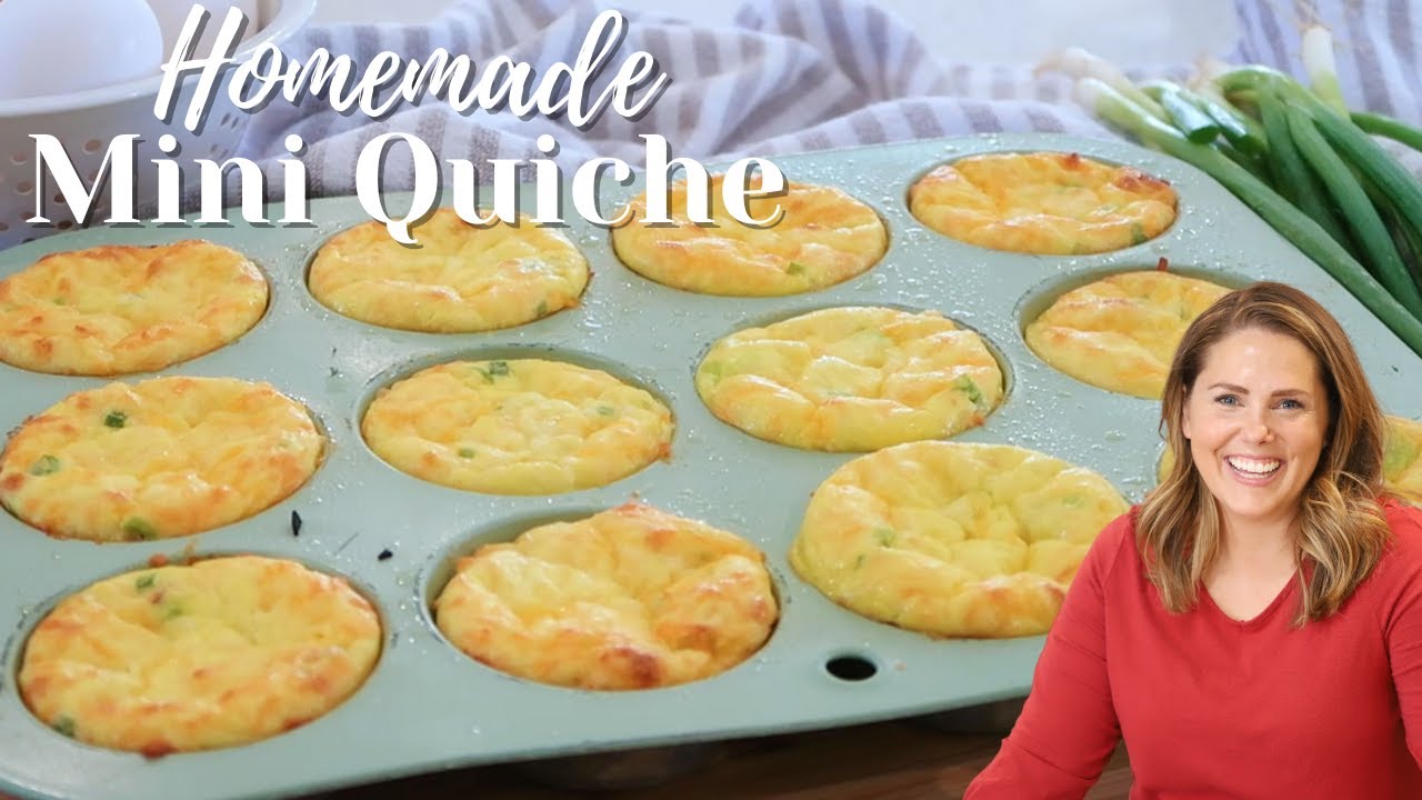 Быстрый и простой мини-киш с сыром!!