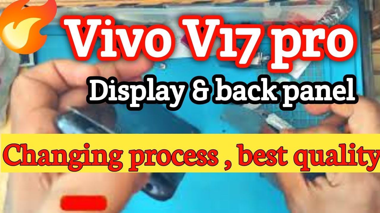 Vivo V17 Pro Display Screen Replacement | Broken Phone | Vivo V17 Pro Lcd & BackGlass Replacement.