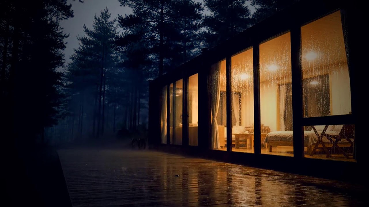 Sleep Music for Gentle Night Rest 🌜 Calm Mind, Deep Sleep, Emotional Ease, Rain Sound