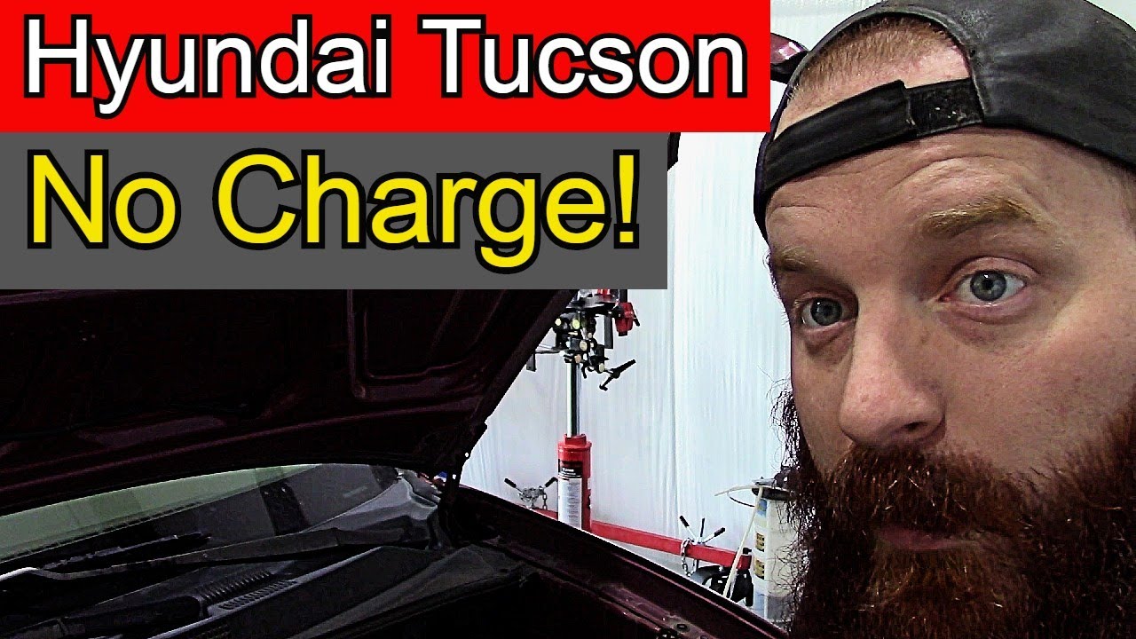 05 Hyundai Tucson - Battery Light On