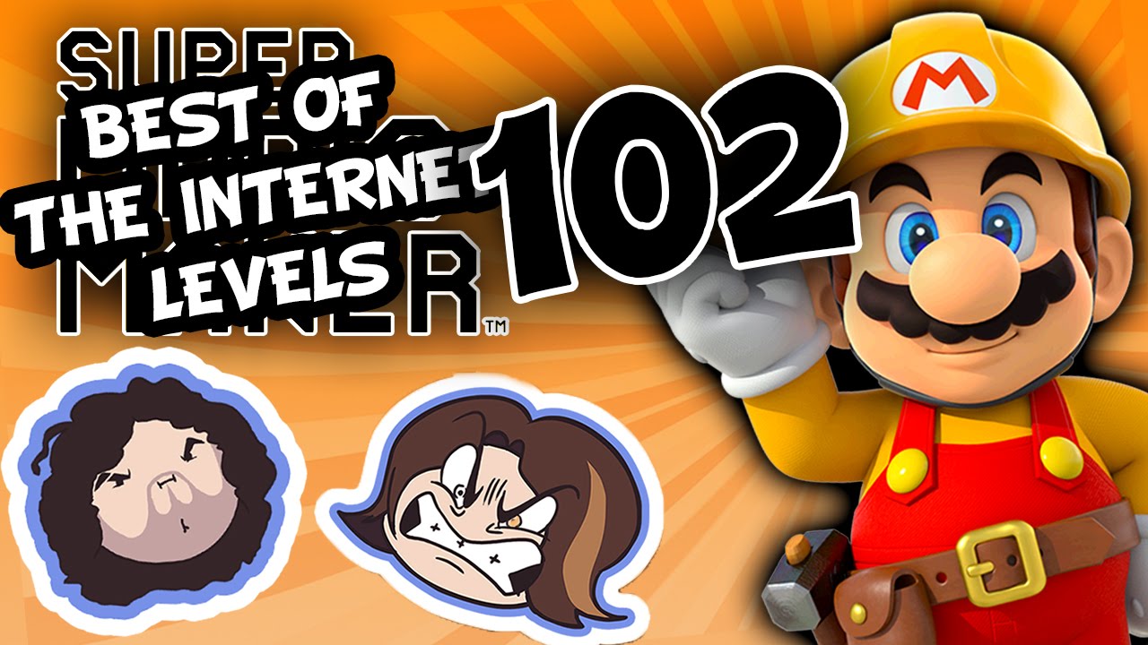 Super Mario Maker: Infinitely Improbable - PART 102 - Game Grumps