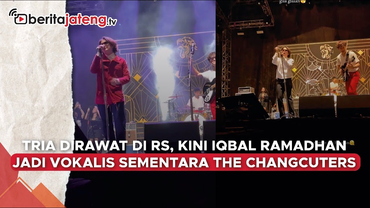 Tria The Changcuters Dilarikan ke Rumah Sakit, Iqbal Ramadhan Jadi Vokalis Sementara