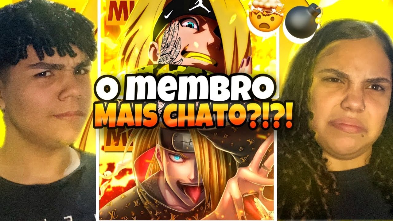 React Tipo Deidara 2 💥 (Naruto) Style Trap | Prod. Sidney Scaccio | MHRAP React 2em1!!!