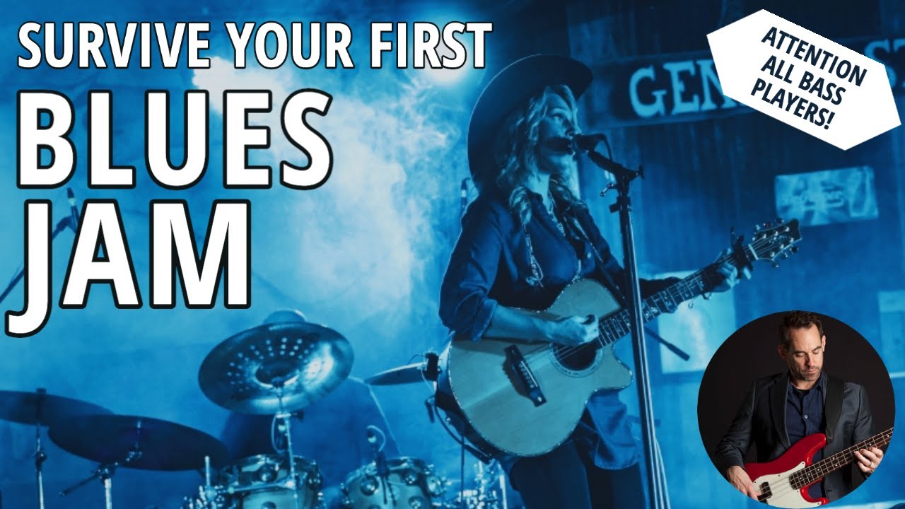 How To Survive Your First Blues Jam On Bass || Five Top Tips  (No.168)