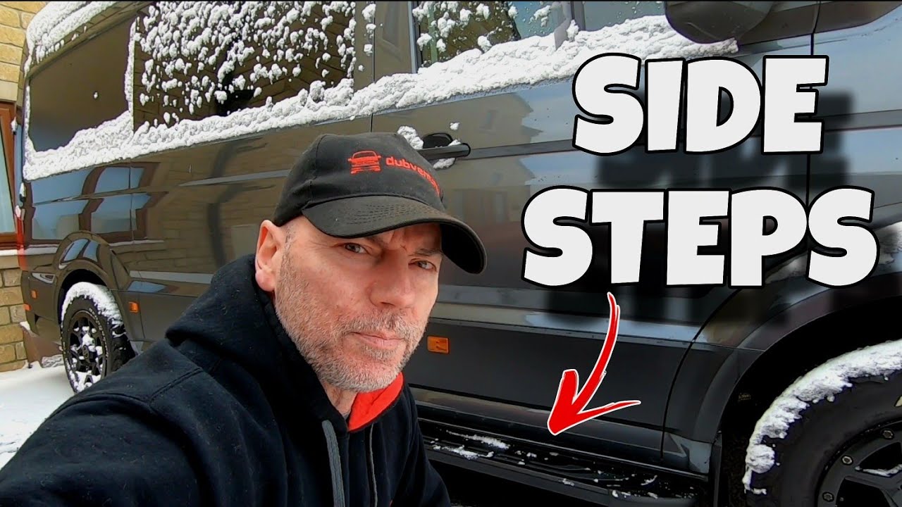 Как установить боковые дуги на кемпер Volkswagen Crafter