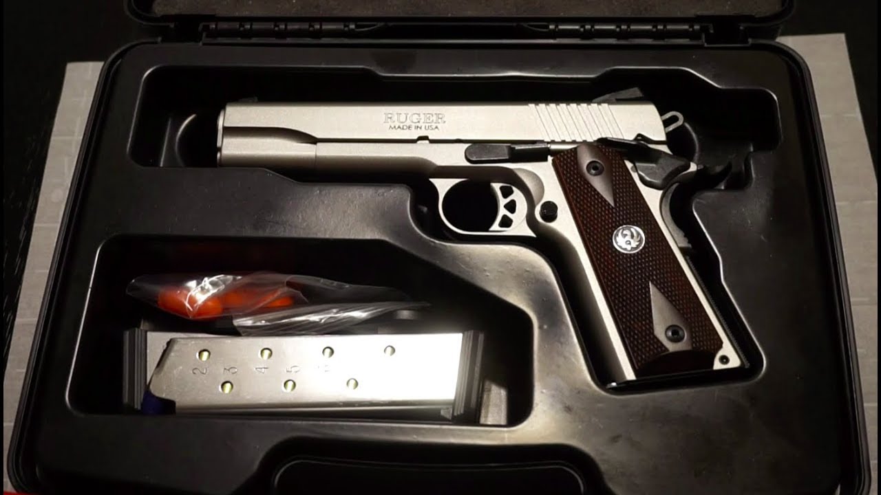 Обзор настольного пистолета Ruger SR1911! Лучший пистолет 1911 года в среднем ценовом диапазоне?