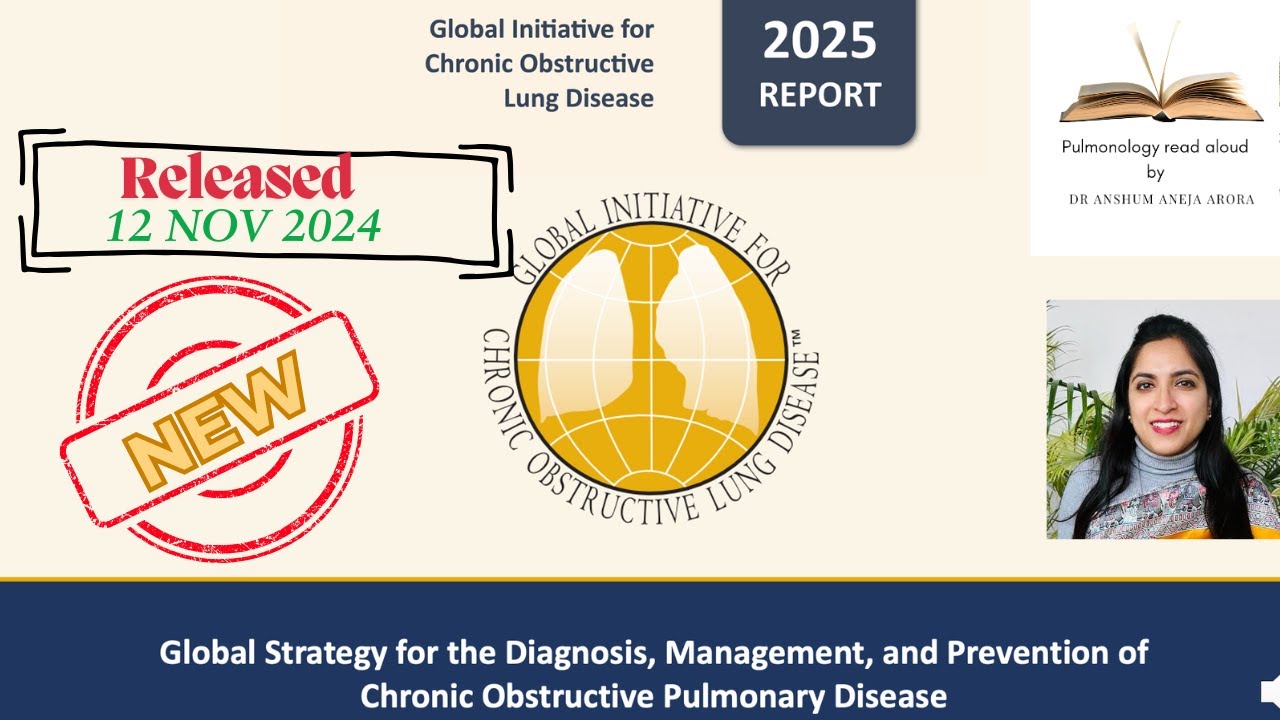 GOLD 2025 GUIDELINES- CHANGES OLD AND NEW!! No need to read the entire Guideline Statement !!