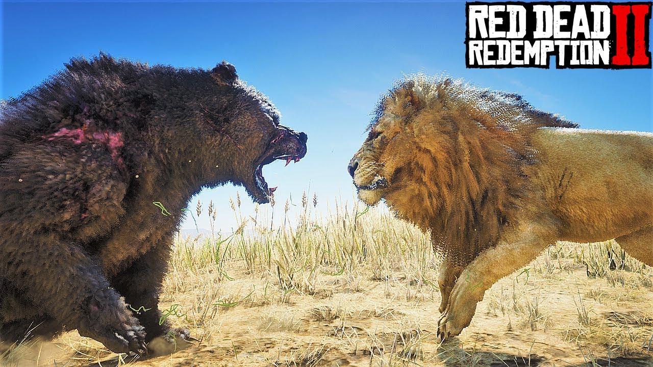 Jugando con todos los Animales en RDR2