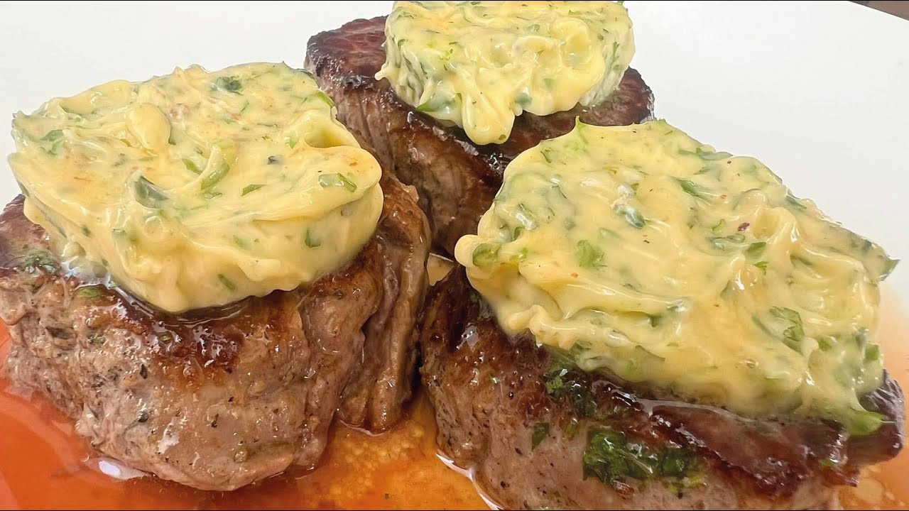 Como hacer Chateaubriand en salsa de mantequilla de cilantro - Clau y Canela