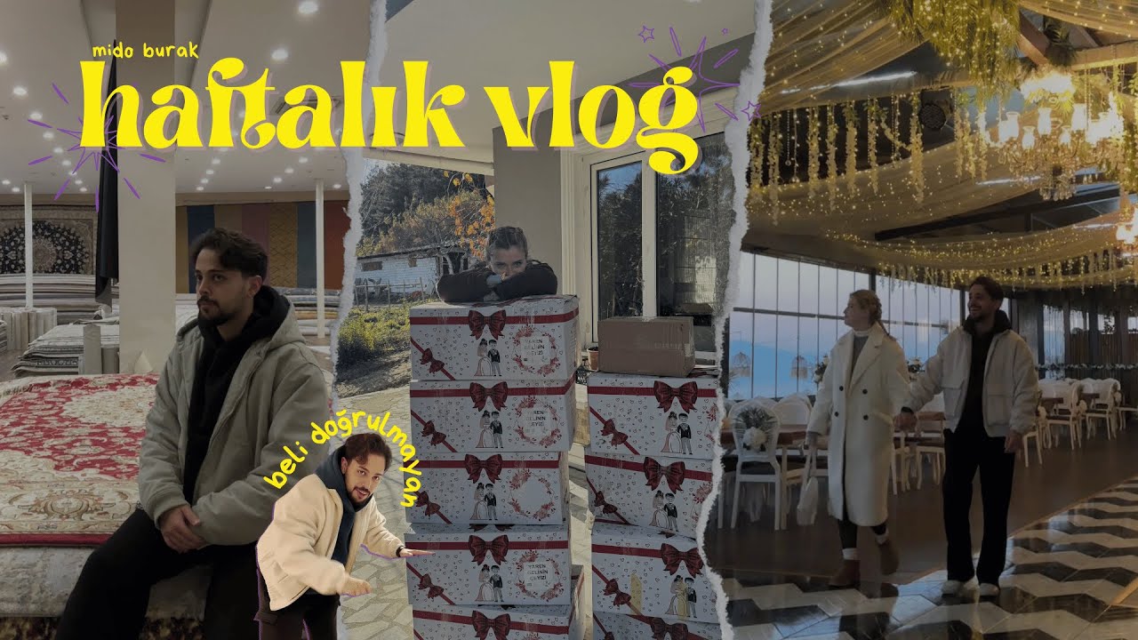 &Ccedil;eyiz Taşıma 📦, Halı Alışverişi, D&uuml;ğ&uuml;n Salonumuz 💒 | HAFTALIK VLOG