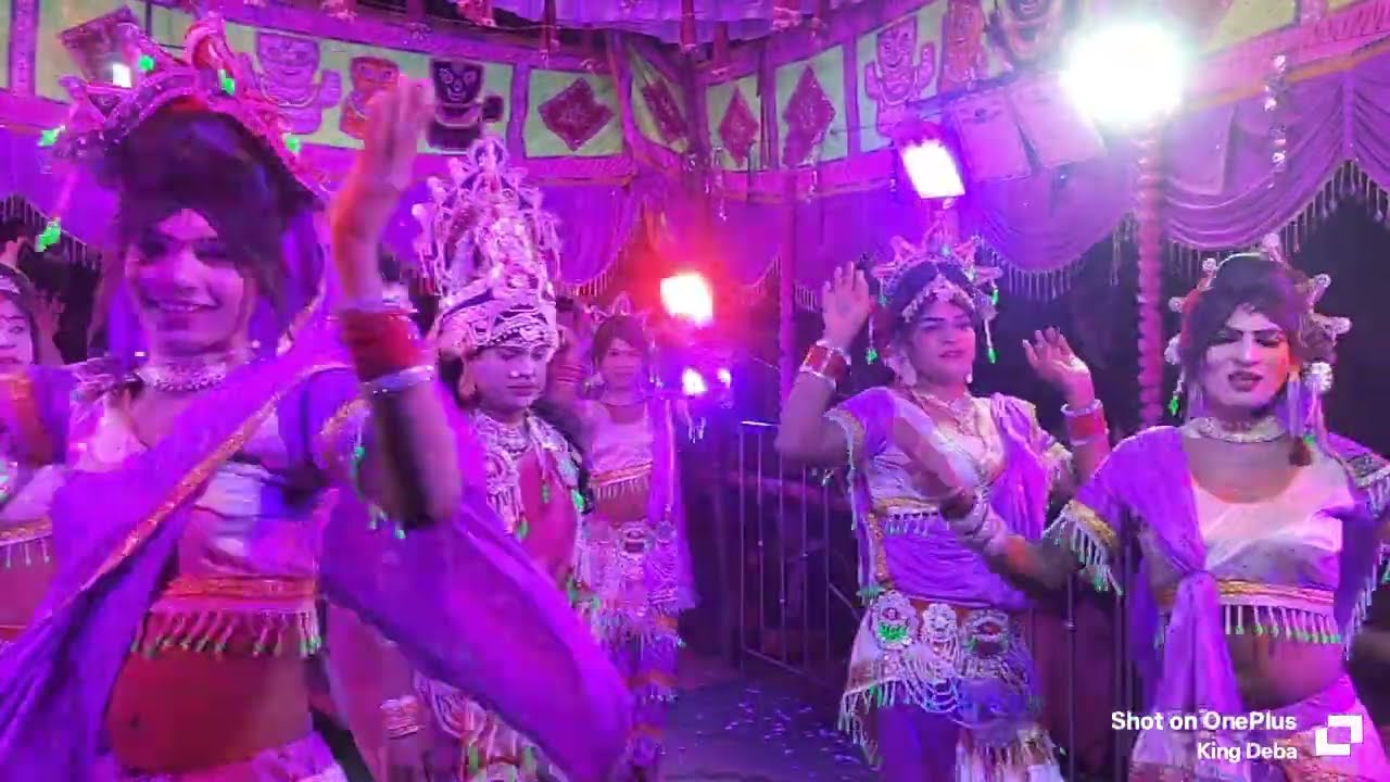Bhagabanpur Asta sakhi Bandana Dadhi manthana Nabika ku daka Bhagabanpur Vs Solada Badi Danda Nacha 
