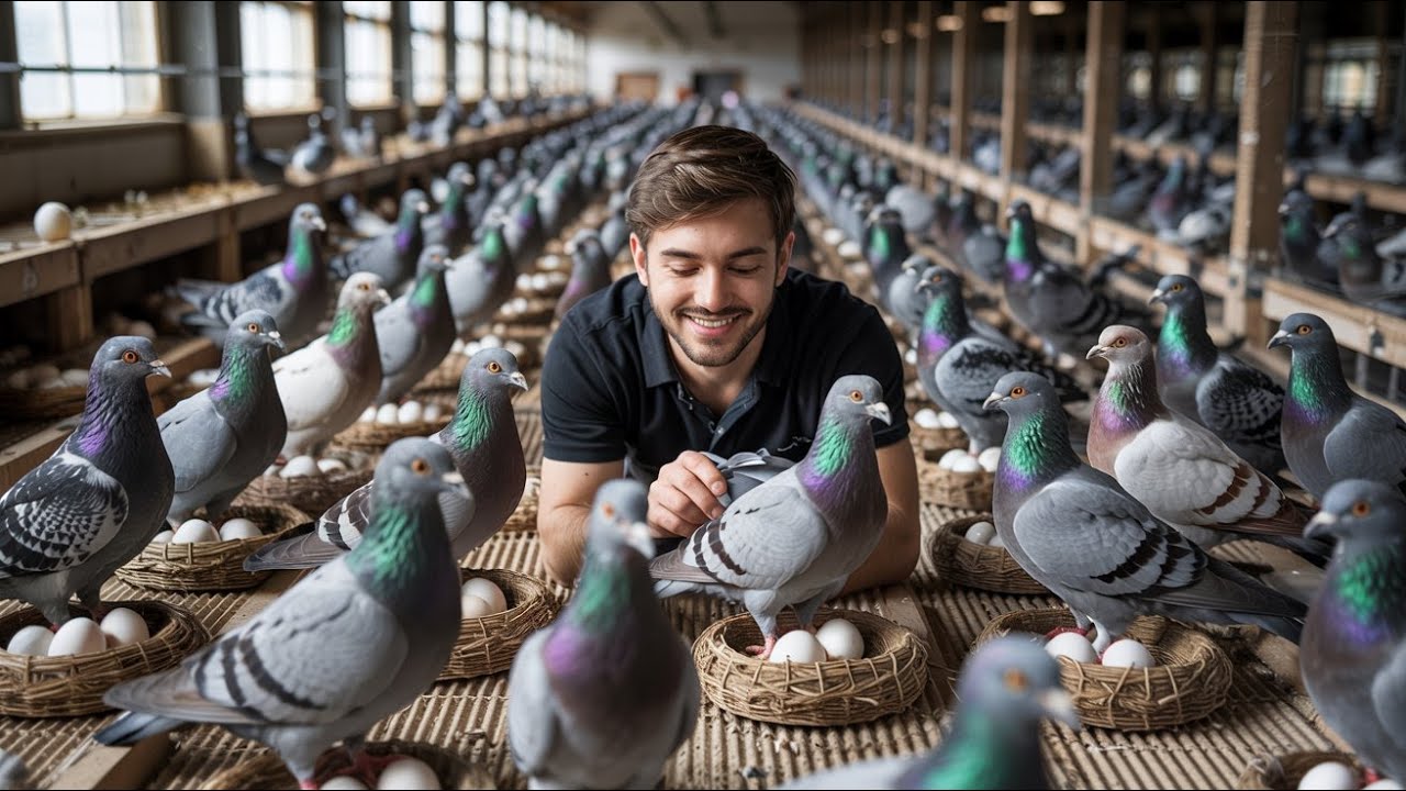 Inside The Most Advanced Pigeon Racing Farm in Asia 🕊️