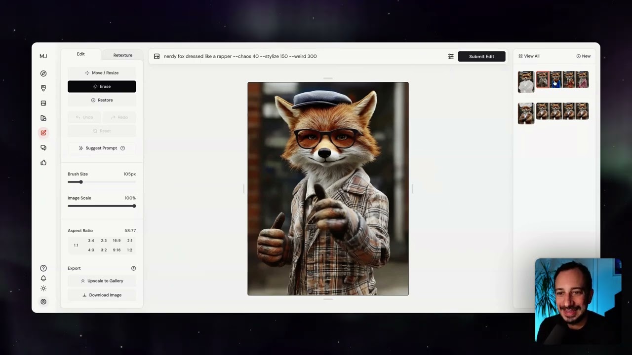 Midjourney Editor : la fonction magique pour modifier vos images IA