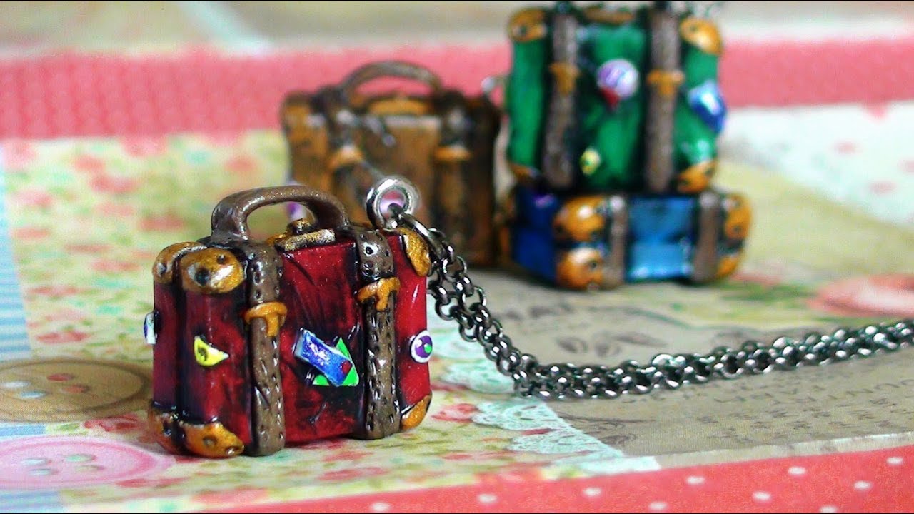DIY Vintage Suitcase Charm Tutorial