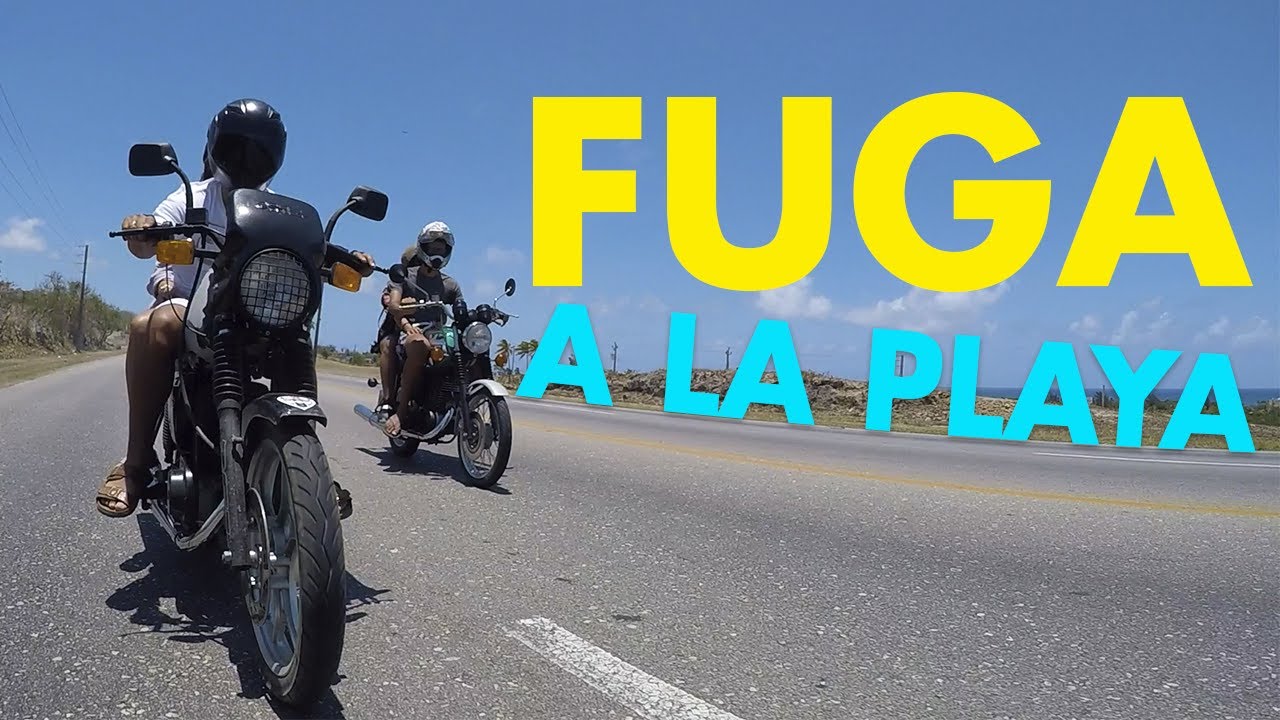 3 MOTOS una misión, nos FUGAMOS a la PLAYA burlando las RESTRICCIONES - Cuba Sobre Ruedas