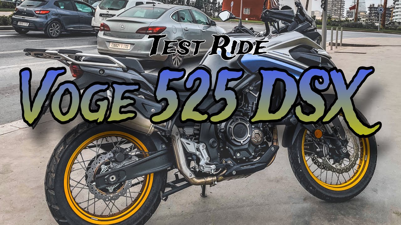 TEST RIDE VOGE 525DSX   🤯🤯ارخص موطور ترايل