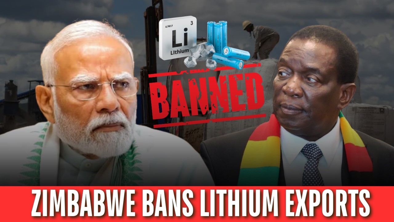 Zimbabwe’s Lithium Ban: How It Impacts India’s EV & Battery Sector