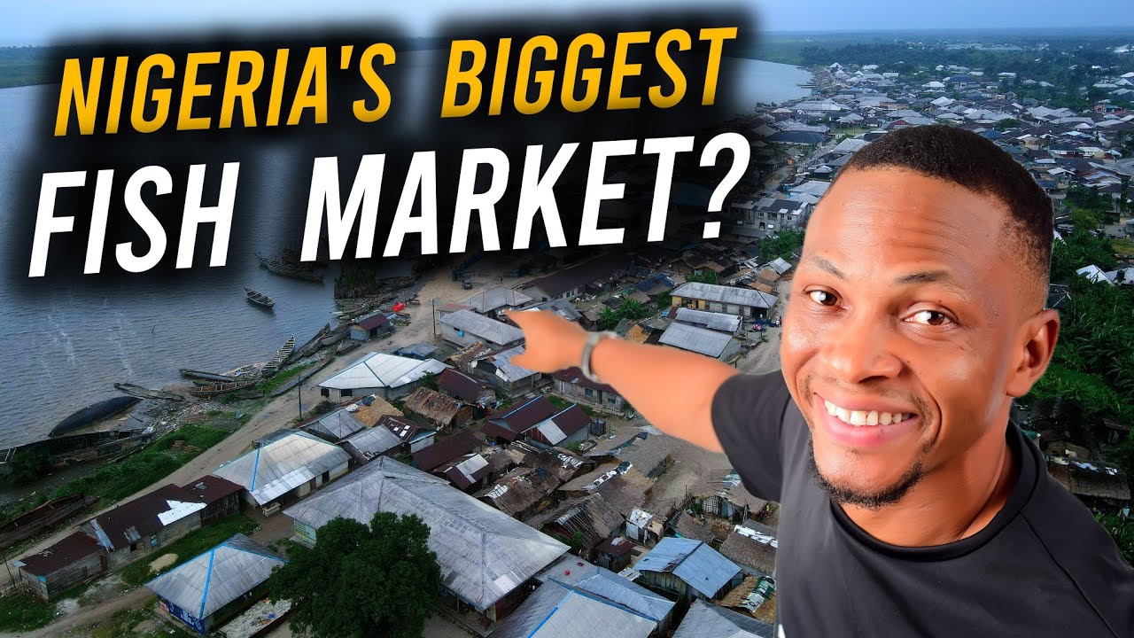 We Found The Biggest FISH MARKET In Akwa Ibom State | IBENO FISH MARKET