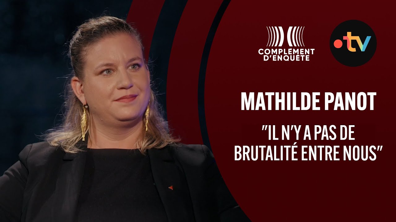 Mathilde Panot dans les fauteuils rouges de Complément d'enquête