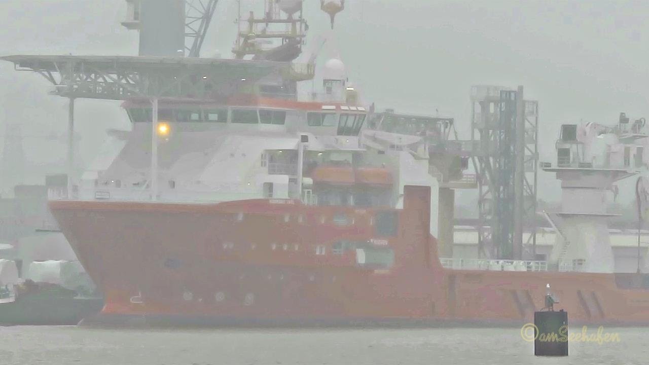 offshore supply ship NORMAND JARL LACE8 IMO 9661170 Versorgerschiff