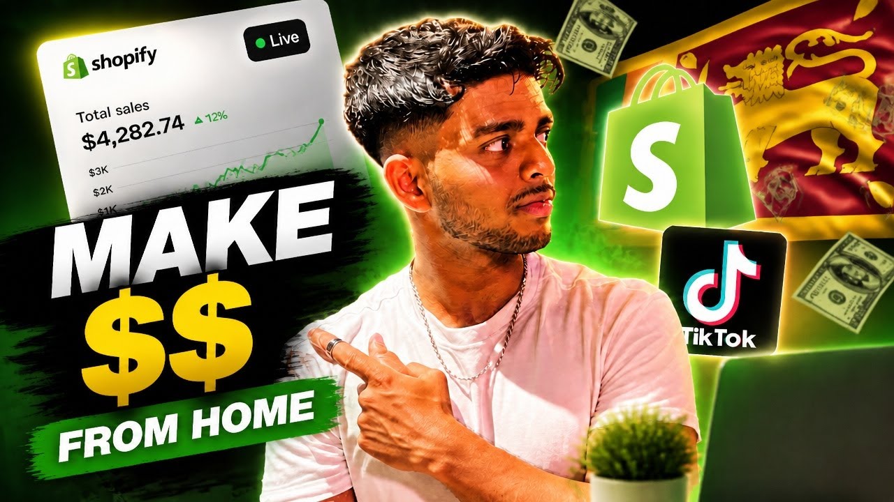 Shopify Sinhala Dropshipping Guide: Make $$ from Home (2024)