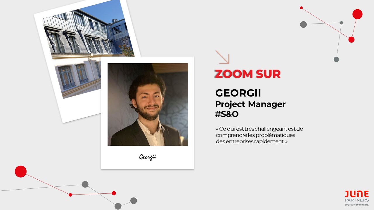 Zoom sur Georgii, Project Manager Stratégie et Opérations