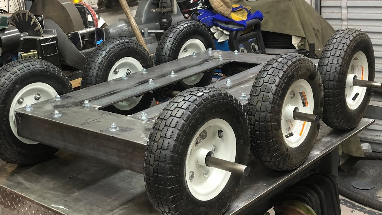 Motorized Trailer Dolly V2, E2, The Frame