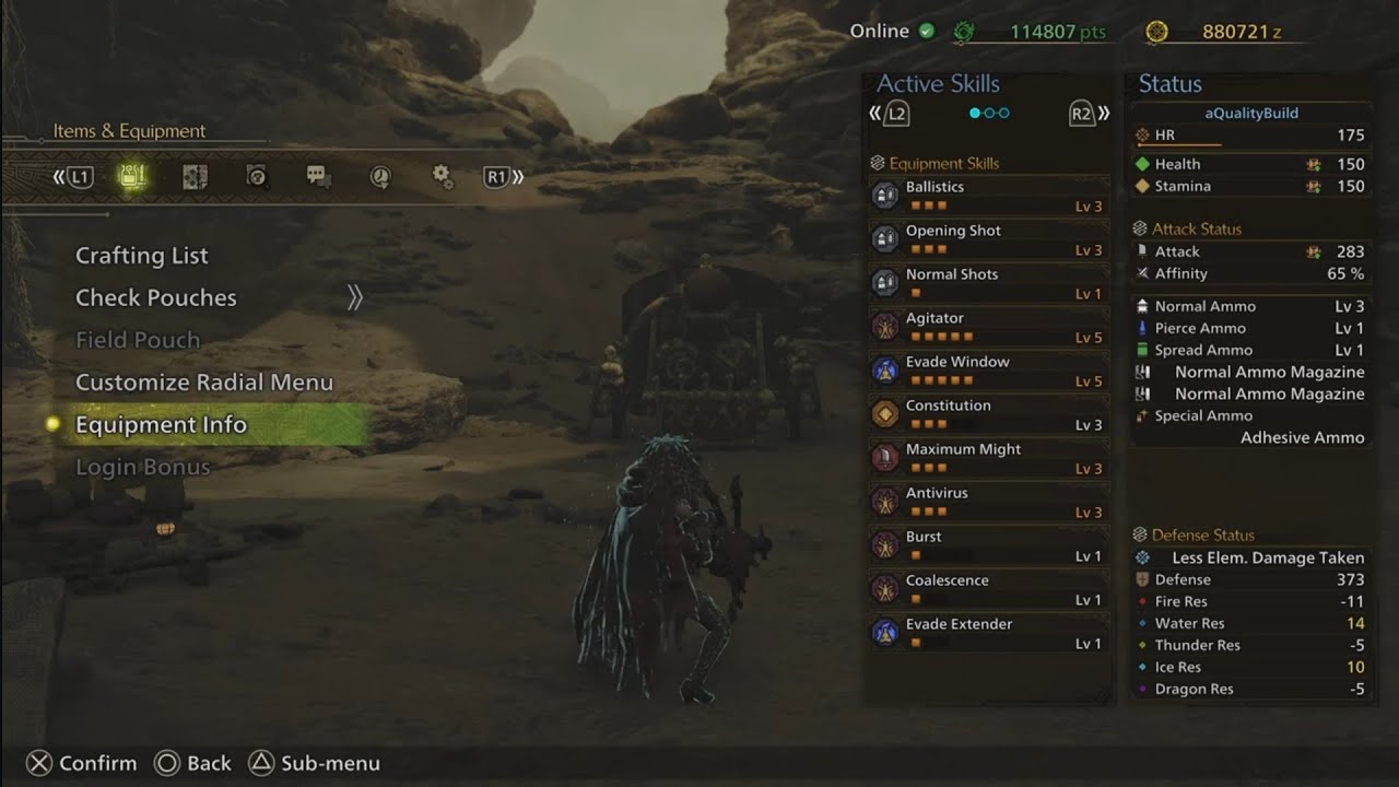 Rapid Fire Normal 3 Light Bowgun Build - Monster Hunter Wilds